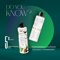 Coconut milk shampoo