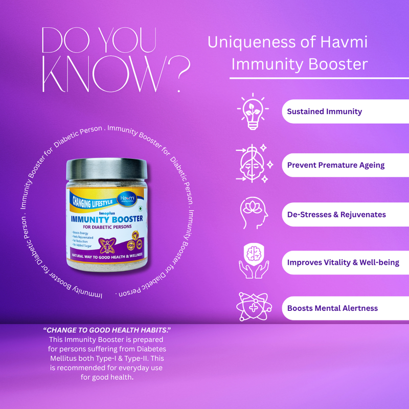 Immunity booster for diabetic person