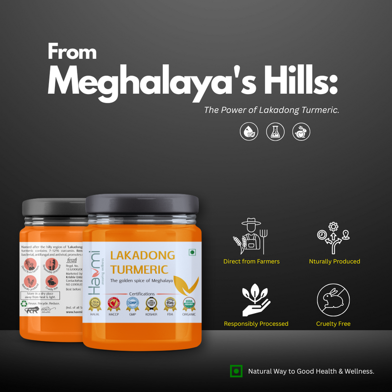 Lakadong turmeric powder