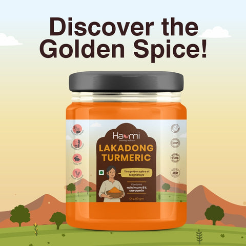 Lakadong turmeric powder