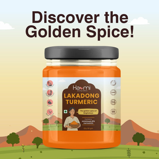 Lakadong turmeric powder