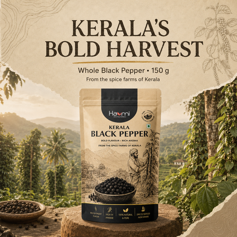 Havmi Kerala Black Pepper – Whole Peppercorns