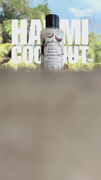 Coconut milk shampoo